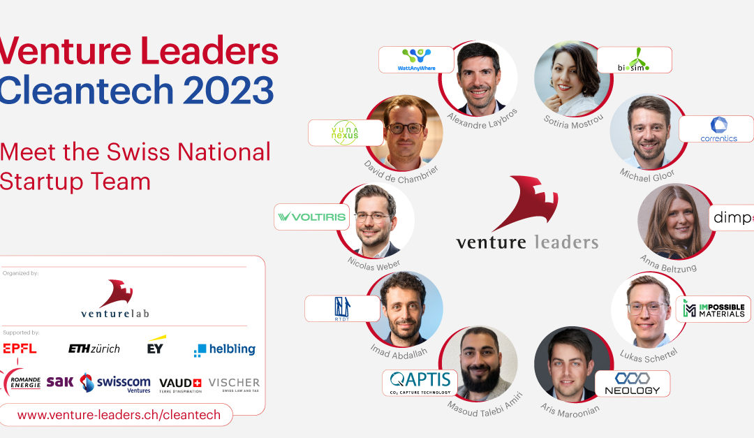 Neology fait partie des 2023 Venture Leaders Cleantech